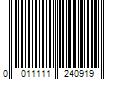 Barcode Image for UPC code 0011111240919