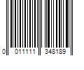 Barcode Image for UPC code 0011111348189