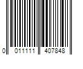 Barcode Image for UPC code 0011111407848