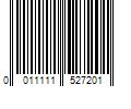 Barcode Image for UPC code 0011111527201