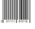 Barcode Image for UPC code 0011111610118