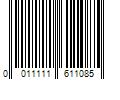 Barcode Image for UPC code 0011111611085