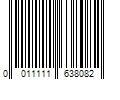 Barcode Image for UPC code 0011111638082