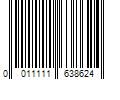 Barcode Image for UPC code 0011111638624