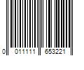 Barcode Image for UPC code 0011111653221