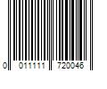 Barcode Image for UPC code 0011111720046