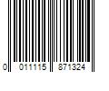 Barcode Image for UPC code 0011115871324