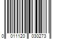 Barcode Image for UPC code 0011120030273