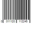 Barcode Image for UPC code 0011120112245