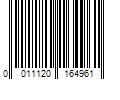 Barcode Image for UPC code 0011120164961