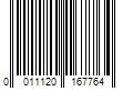 Barcode Image for UPC code 0011120167764