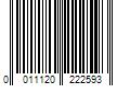 Barcode Image for UPC code 0011120222593