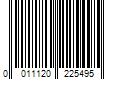 Barcode Image for UPC code 0011120225495