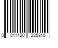 Barcode Image for UPC code 0011120225815