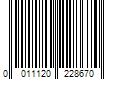 Barcode Image for UPC code 0011120228670