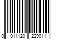 Barcode Image for UPC code 0011120229011