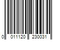 Barcode Image for UPC code 0011120230031