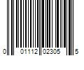 Barcode Image for UPC code 001112023055