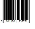 Barcode Image for UPC code 0011120232721