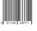 Barcode Image for UPC code 0011120233711