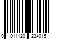 Barcode Image for UPC code 0011120234015