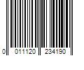 Barcode Image for UPC code 0011120234190