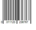 Barcode Image for UPC code 0011120236767