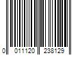 Barcode Image for UPC code 0011120238129