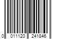 Barcode Image for UPC code 0011120241846