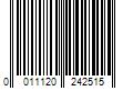 Barcode Image for UPC code 0011120242515