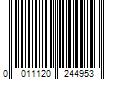 Barcode Image for UPC code 0011120244953