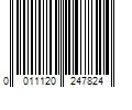 Barcode Image for UPC code 0011120247824