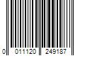 Barcode Image for UPC code 0011120249187