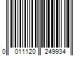 Barcode Image for UPC code 0011120249934