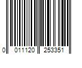 Barcode Image for UPC code 0011120253351