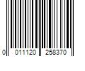 Barcode Image for UPC code 0011120258370