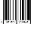 Barcode Image for UPC code 0011120260441