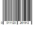 Barcode Image for UPC code 0011120261912