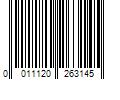 Barcode Image for UPC code 0011120263145