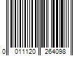 Barcode Image for UPC code 0011120264098