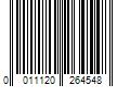 Barcode Image for UPC code 0011120264548