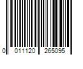 Barcode Image for UPC code 0011120265095