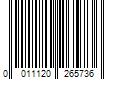 Barcode Image for UPC code 0011120265736