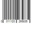 Barcode Image for UPC code 0011120265835