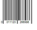 Barcode Image for UPC code 0011120266986