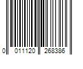 Barcode Image for UPC code 0011120268386