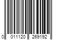 Barcode Image for UPC code 0011120269192