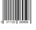 Barcode Image for UPC code 0011120269598