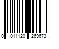 Barcode Image for UPC code 0011120269673