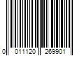 Barcode Image for UPC code 0011120269901